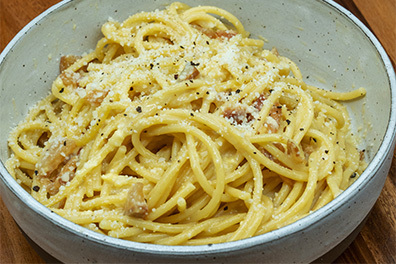 A bowl of Barrington Cacio e Pepe.