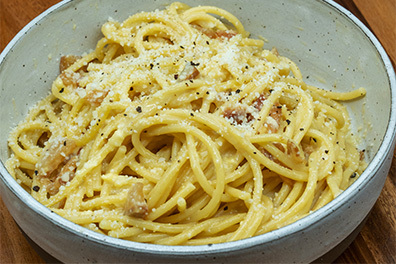 A bowl of Cherry Hill Cacio e Pepe.